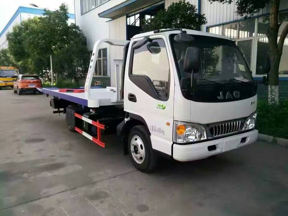 江淮康铃国五蓝牌一拖二清障车