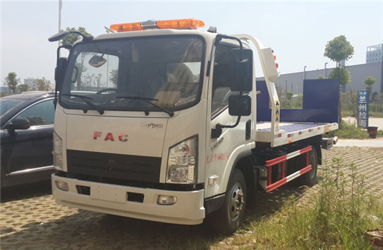 一汽凌源国五蓝牌清障车