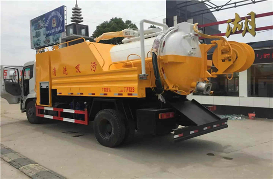东风天锦管道疏通车