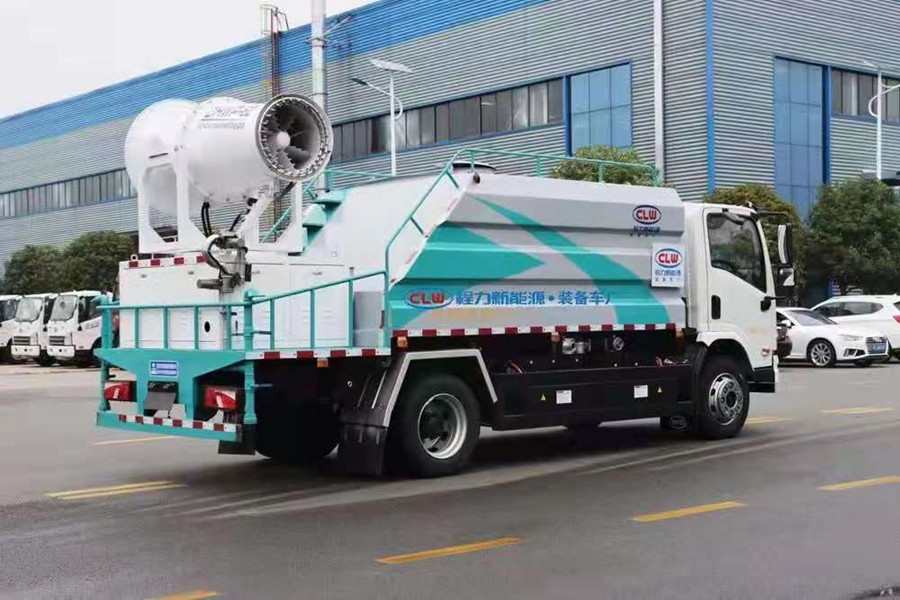 福田纯电动10吨抑尘车-雾炮车-福田纯电动10吨抑尘