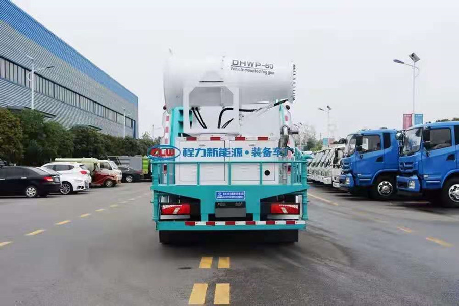 福田纯电动10吨抑尘车-雾炮车-福田纯电动10吨抑尘